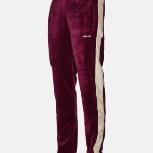 Pelle Pelle Red White Velvet Tracksuit | Men & Women view 3