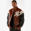 Pelle Pelle Encrusted Croc Leather Jacket