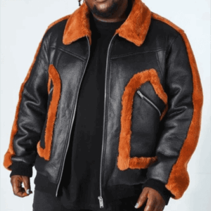 Pelle Pelle Men Leather Aviator Jacket | Fur Jacket