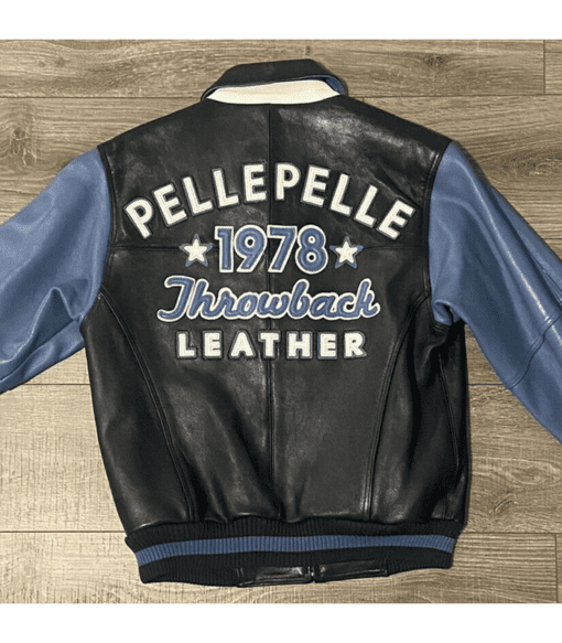 Pelle Pelle Throwback Leather Varsity Jacket