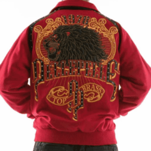 Pelle Pelle Red Top Brass 1978 Wool Jacket | Men Jacket view 2