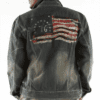 Pelle Pelle American Flag Denim Men Jacket