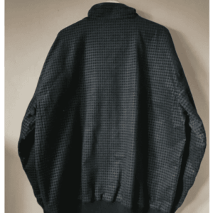 Pelle Pelle Black Cotton Bomber Jacket | Men & Women view 2