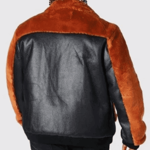 Pelle Pelle Men Leather Aviator Jacket | Fur Jacket view 2