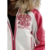 Pelle Pelle White Pink Women Leather Jacket