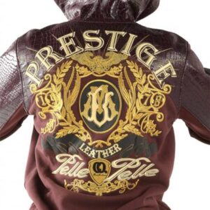 Pelle Pelle Purple Prestige Hood Jacket | Wool Leather