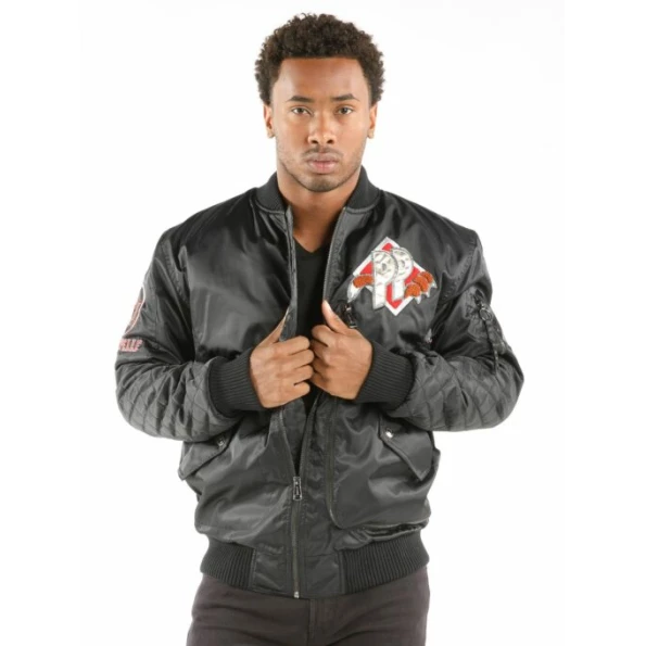 Pelle Pelle Cool Cat Men Parka Jacket | Black Jacket