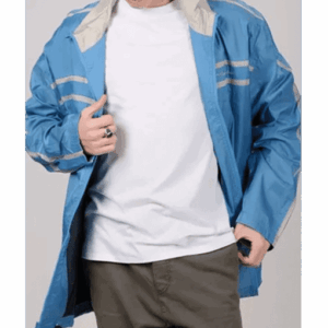 Pelle Pelle Blue Men Polyester Long Coat view 2