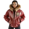 Pelle Pelle Women Legend Maroon Jacket