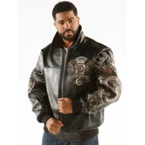 Pelle Pelle Black Independent Leather Jacket | Men Jacket view 3