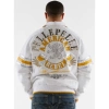 Pelle Pelle Men White Yellow Wool Jacket