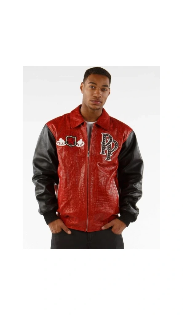 Pelle Pelle Black Red Heritage Series Jacket | Soda Club