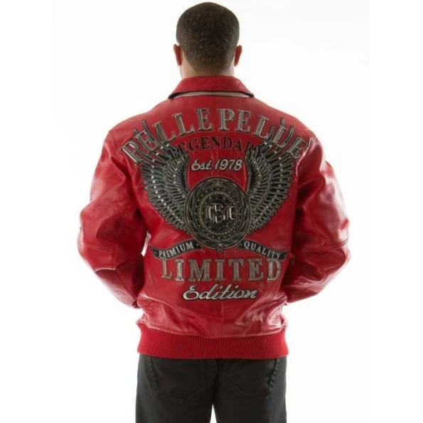 Pelle Pelle Red Legendary Leather Jacket