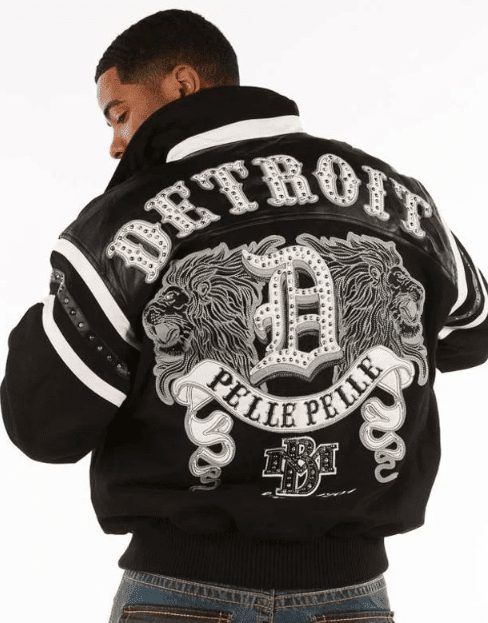 Pelle Pelle Black Detroit Wool Jacket