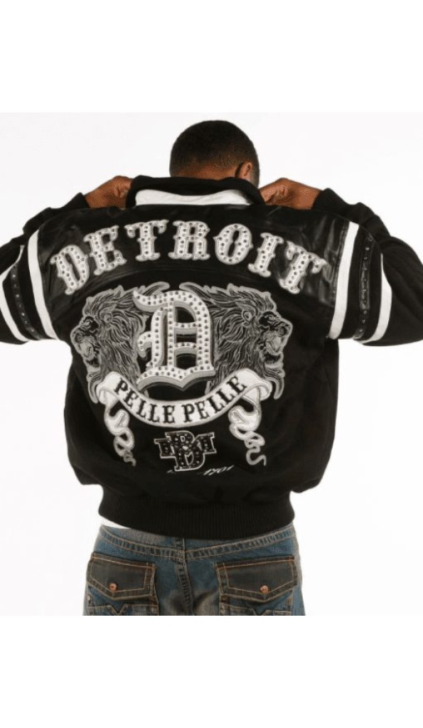 Pelle Pelle Black Detroit Wool Jacket | Men Jacket