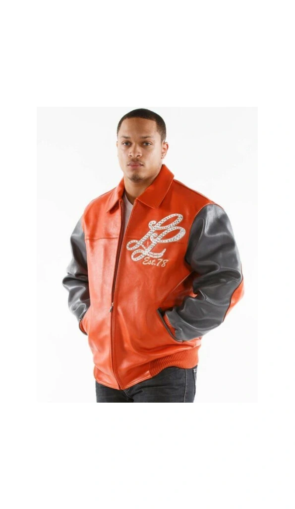 Pelle Pelle Orange Notorious Leather Jacket | Men Jacket