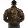 Pelle Pelle Snakeskin Legacy Wool Jacket