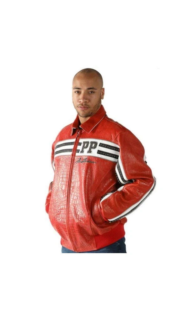 Pelle Pelle World Renown Orange Leather Jacket | Men Jacket