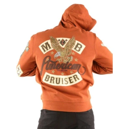 American Bruiser Orange Hood Jacket