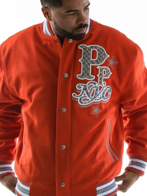 Pelle Pelle Orange New York Wool Jacket