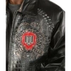 Pelle Pelle Men Crocodile Leather Jacket