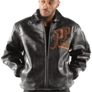 Pelle Pelle Black Pioneer Men Leather Jacket | Leathersmith