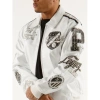 Pelle Pelle Legacy Series White Men Jacket