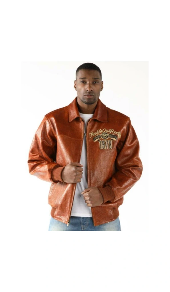 Pelle Pelle Brown Marc Buchanan Men Jacket | Leather Jacket