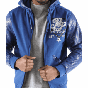 Pelle Pelle Blue King Of Thrones Jacket | Men Jacket view 2