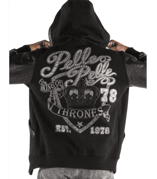 Pelle Pelle King Of Thrones Black Jacket