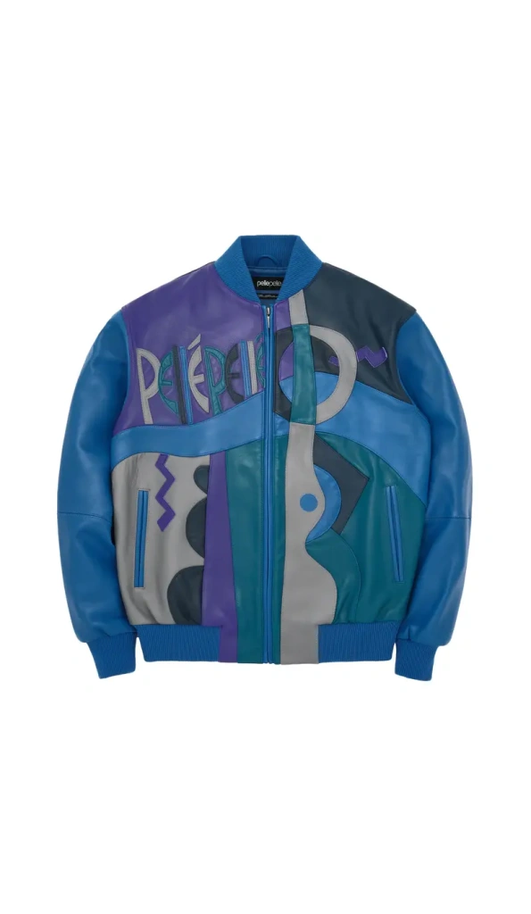 Pelle Pelle Blue Picasso Leather Jacket | Men & Women