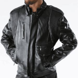 Pelle Pelle Ghost Black Leather Jacket | Men Jacket