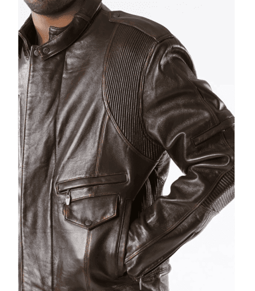 Pelle Pelle Ghost Leather Copper Jacket