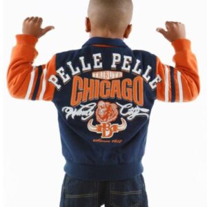 Pelle Pelle Kids Windy City MB Wool Jacket | Chicago Jacket view 2