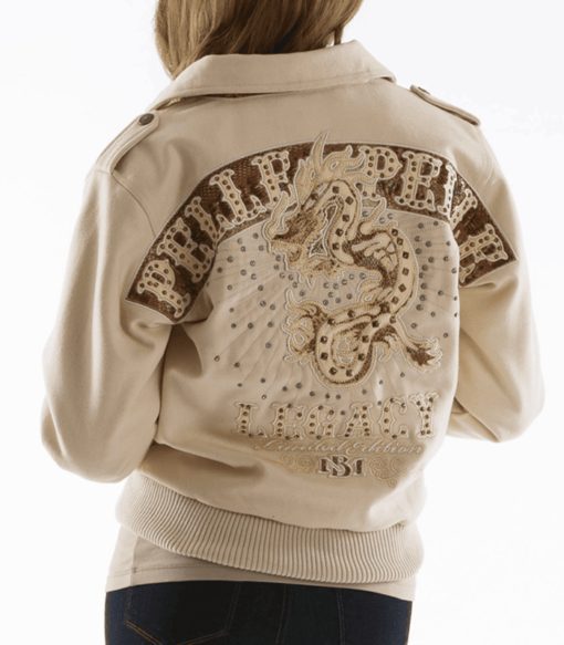 Pelle Pelle Dragon Cream Women Jacket