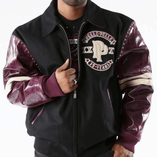 Pelle Pelle Black Plum Supply Co. Men Jacket |  MB Jacket
