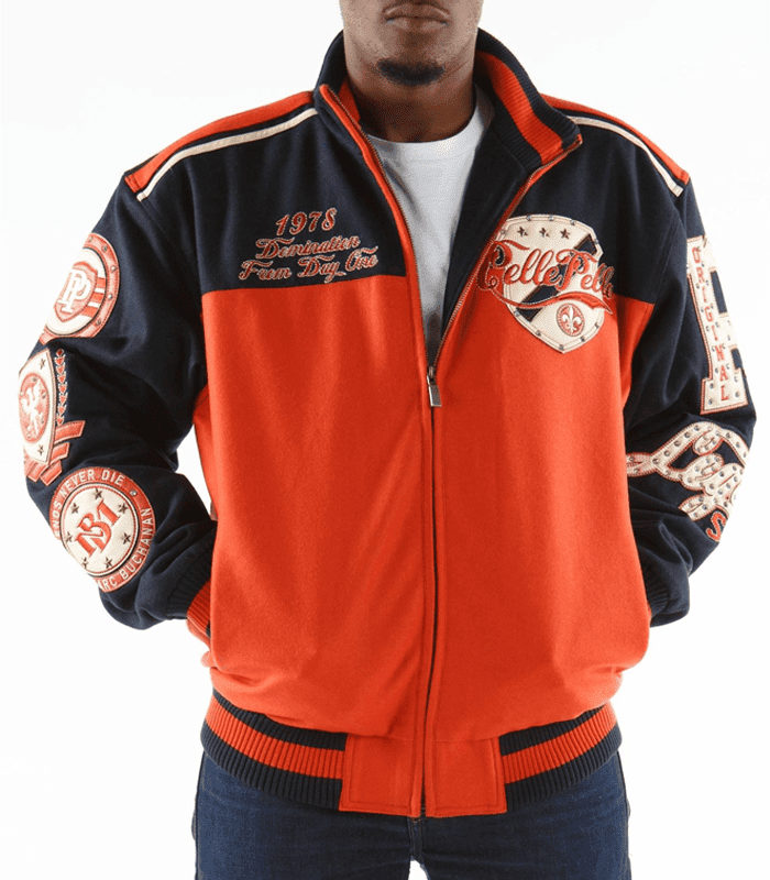 Pelle Pelle Orange MB 1978 Revolution Jacket