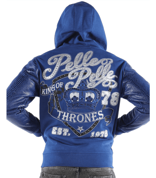 Pelle Pelle Blue King Of Thrones Jacket