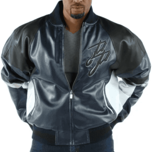 Pelle Pelle 1978 Navy Blue Leather Jacket | Men Jacket