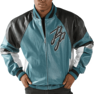 Pelle Pelle Men Varsity Leather Jacket | Mover And Shakes