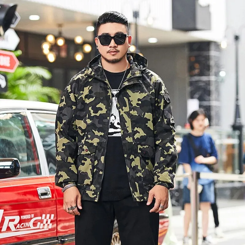Pelle Pelle Green Camo Windbreaker Jacket | Hood Jacket