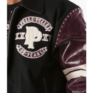Pelle Pelle Black Plum Supply Co. Men Jacket |  MB Jacket view 3