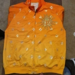 Pelle Pelle Orange Yellow Windbreaker Jacket