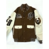 Pelle Pelle Denim Co. Brown Varsity Jacket