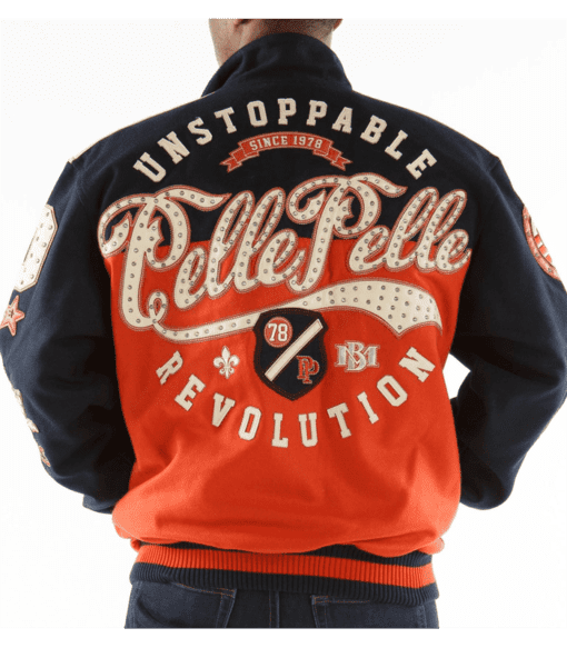 Pelle Pelle Orange MB 1978 Revolution Jacket