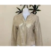 Pelle Pelle Golden Alligator Print Jacket