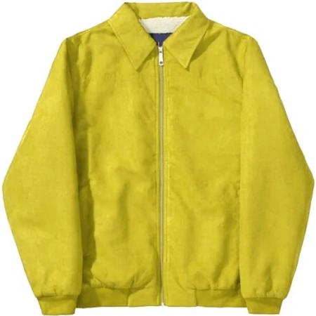 Pelle Pelle Suedo Yellow Basic Wool Jacket