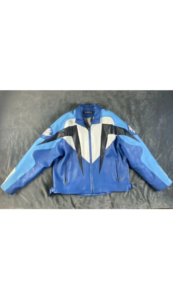 Pelle Pelle Motorbike MB Leather Jacket | Blue Jacket