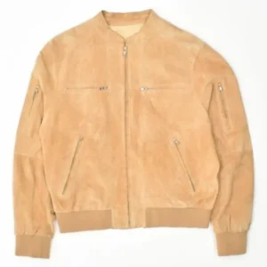 Pelle Pelle Light Brown Bomber Jacket | Leather Jacket