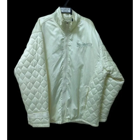 Pelle Pelle White Bomber Polyester Jacket